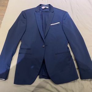 Navy Blue Zara Suit